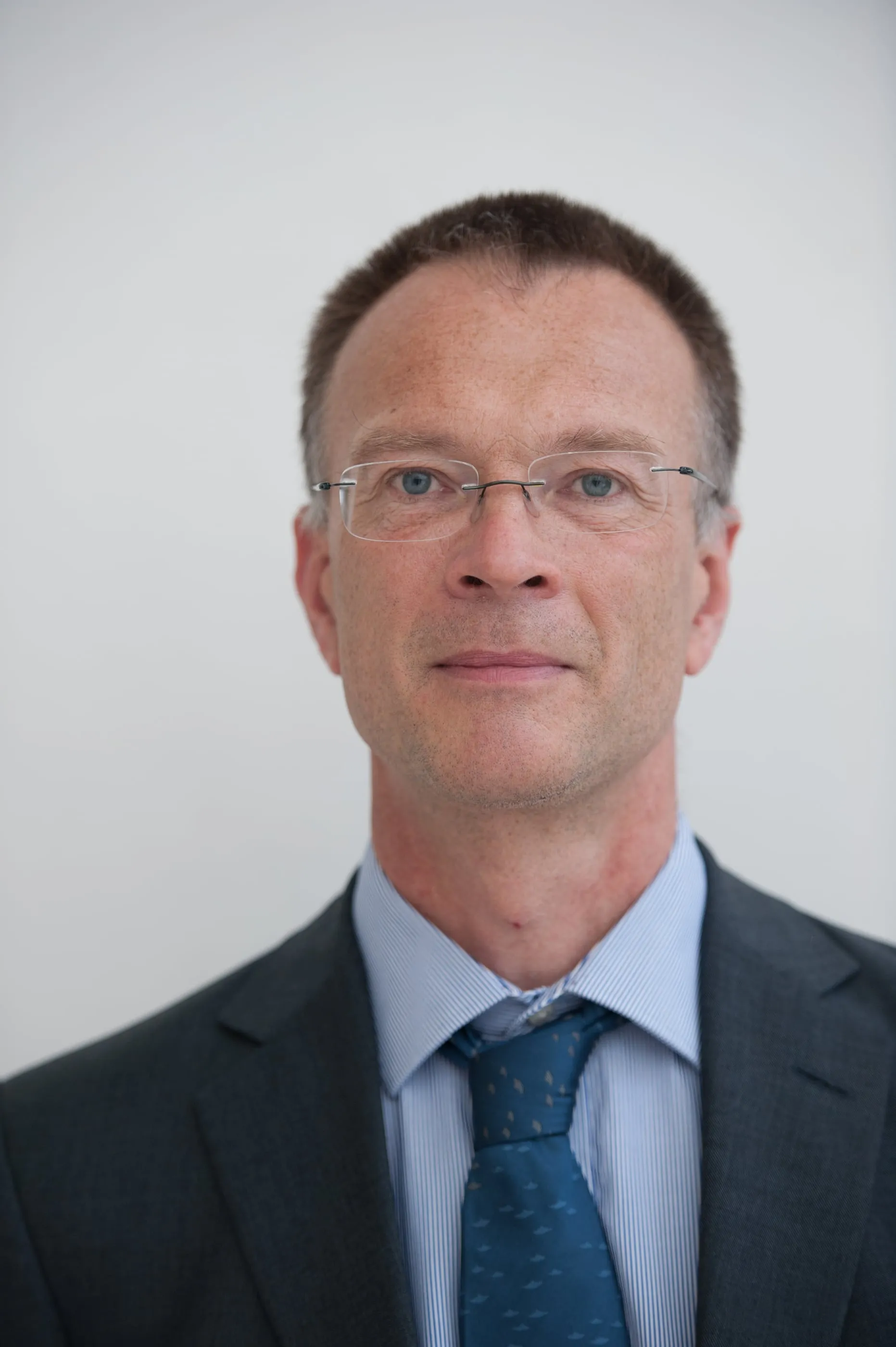 An executive portrait photographed in an office